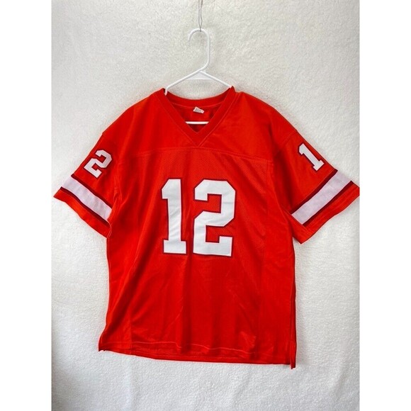 Tampa Bay Buccaneers Tom Brady Jersey Men’s XL Red Football Replica Unbranded - Picture 3 of 7